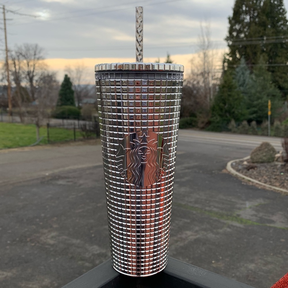 Starbucks 24oz cup silver - Picture 3 of 4